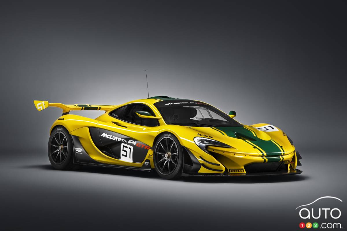 Plus de détails sur la McLaren P1 GTR de série